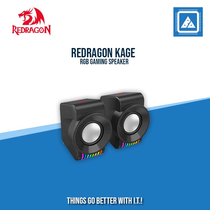 REDRAGON KAGE RGB GAMING SPEAKER REDRAGON KAGE RGB GAMING SPEAKER